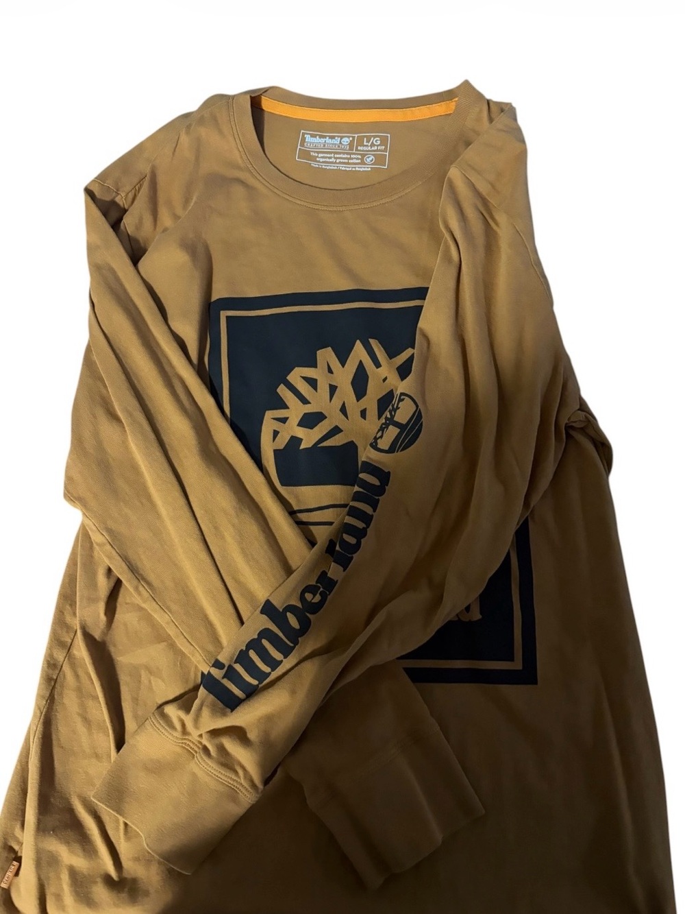 Timberland Men’s Long Sleeve Logo Tee